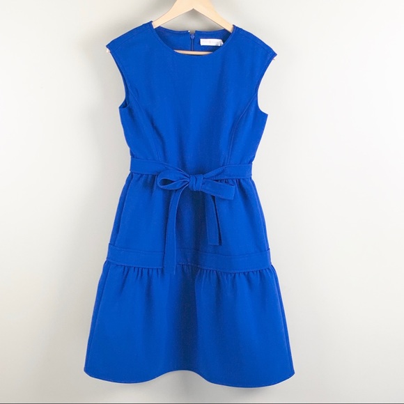 🎉🎉2xHP🎉🎉Gorgeous Tory Burch Dress Dahlia Blue - Picture 3 of 8